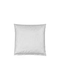 CHRISTIAN FISCHBACHER | Taie d'oreiller en satin 70x90cm MANHATTAN Gris argenté | Argent