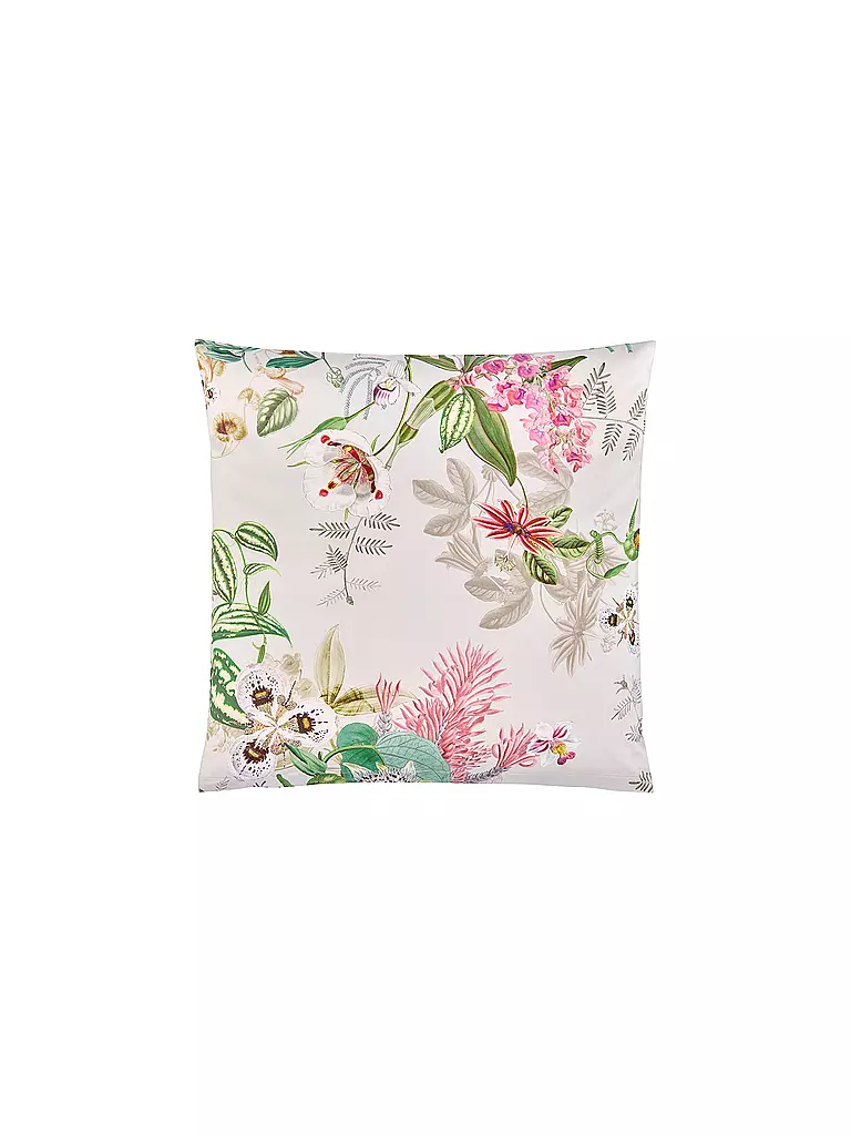 CHRISTIAN FISCHBACHER | Taie d'oreiller en satin BOTANIC 70x90cm blanc | weiss