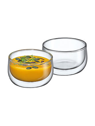 CILIO | Coupe à dessert VERONA 2x0,4l Borosilicate Transparent