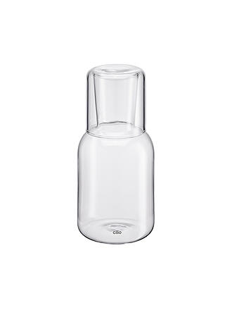 CILIO | Carafe à eau avec verre LORENZO 750/200ml Borosilicate Transparent
