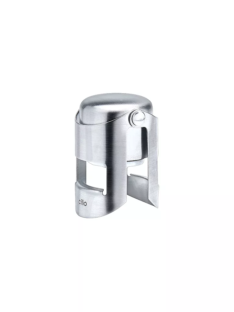 CILIO | Bouchon de champagne pliable 5,5 cm | silber