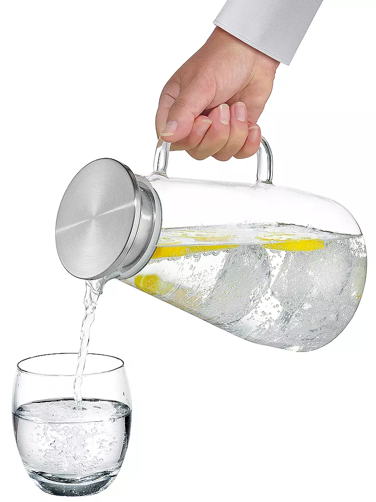 CILIO | Carafe à eau EMILIA 1,6l | Transparent