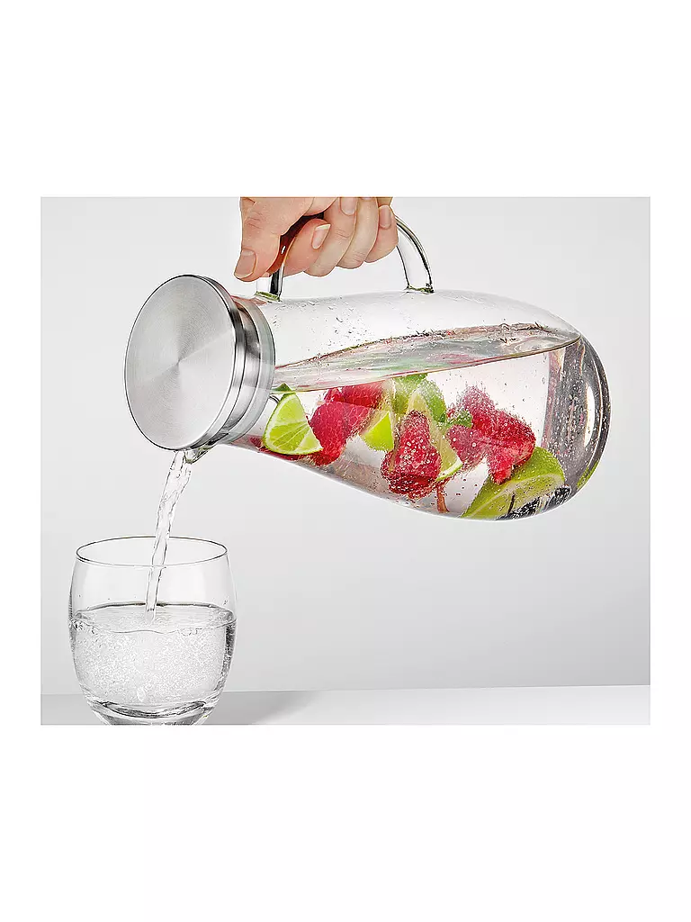 CILIO | Carafe à eau TROPICANA 2l | transparent