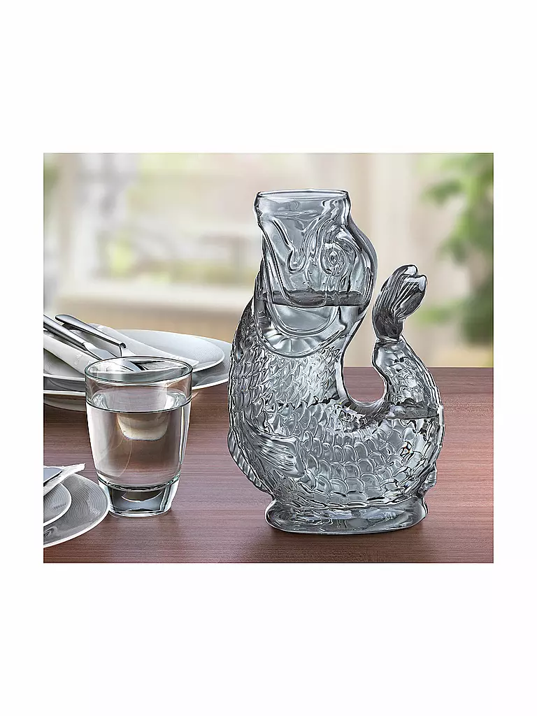 CILIO | Carafe NEMO 1l Gris | grau