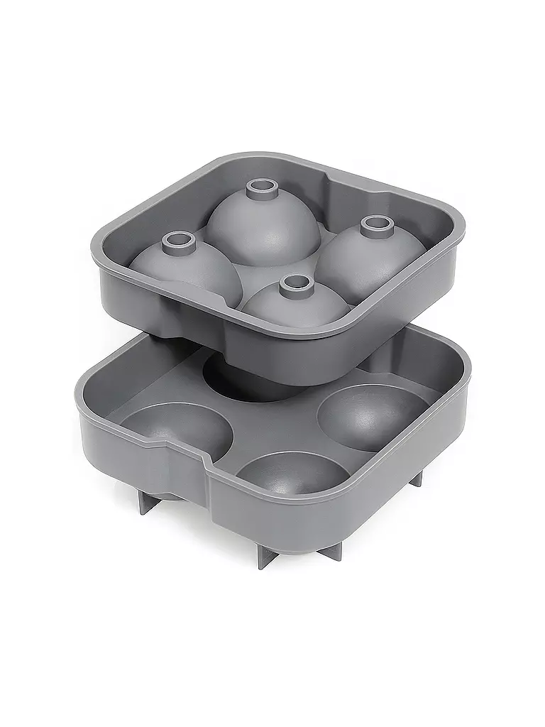 CILIO | Moule à glaçons sphériques QUATTRO | grau