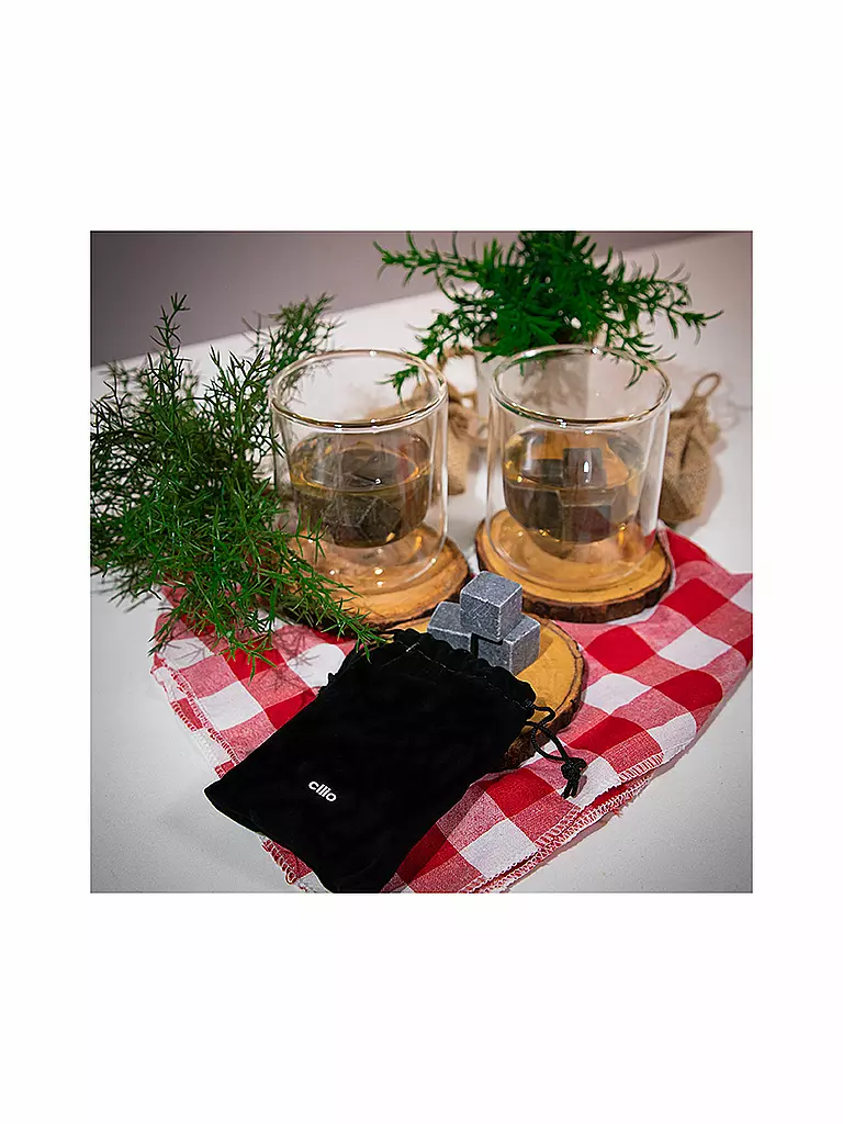 CILIO | Pierres à whisky COOL ROCKS, lot de 9 | 