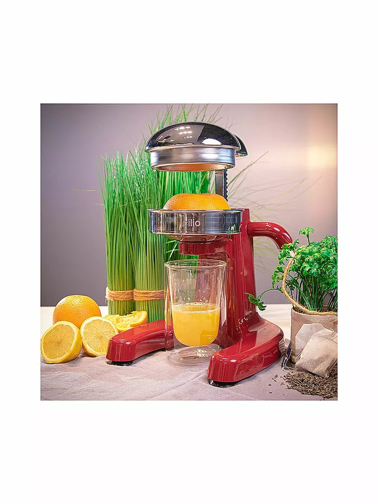 CILIO | Presse-agrumes professionnel POSITANO Rouge | 