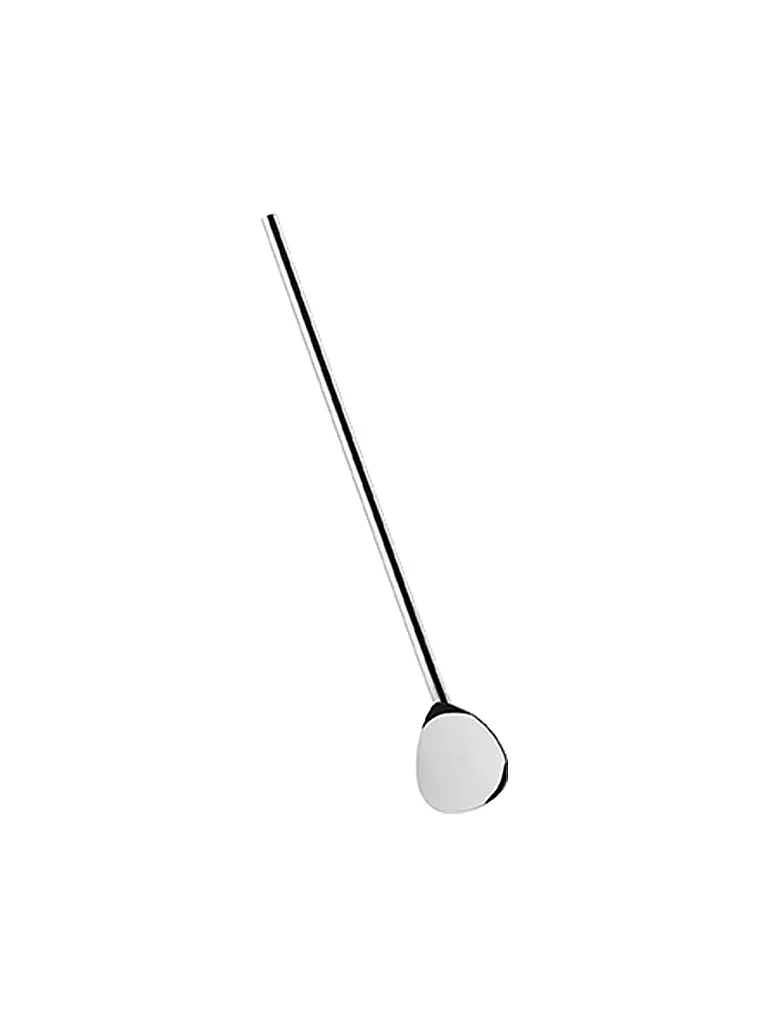 CILIO | Set de 6 cuillères à cocktail avec paille | silber