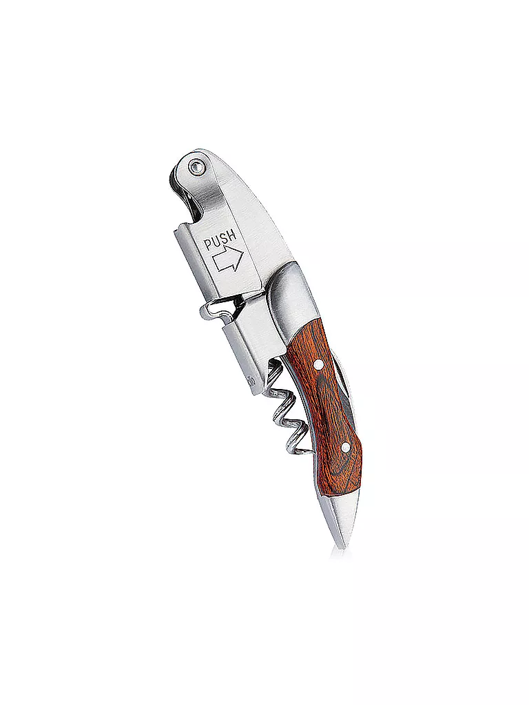 CILIO | Tire-bouchon de sommelier "Legno" | silber