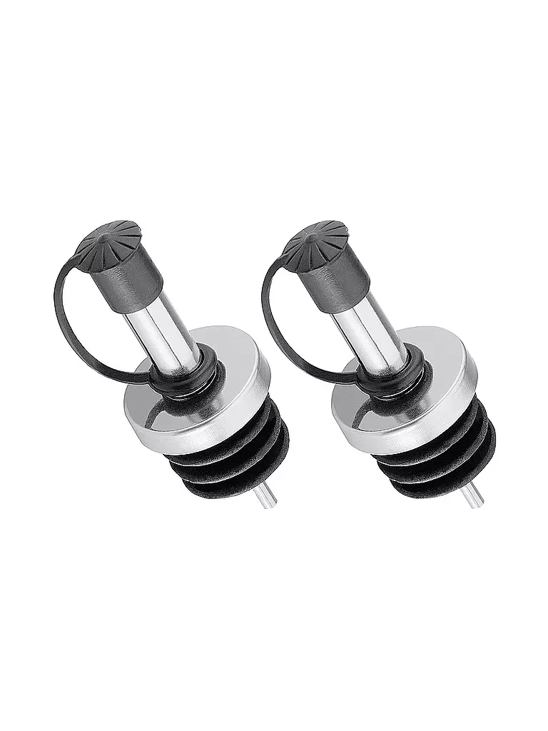 CILIO | Verseur MEZZO, lot de 2, en acier inoxydable | silber