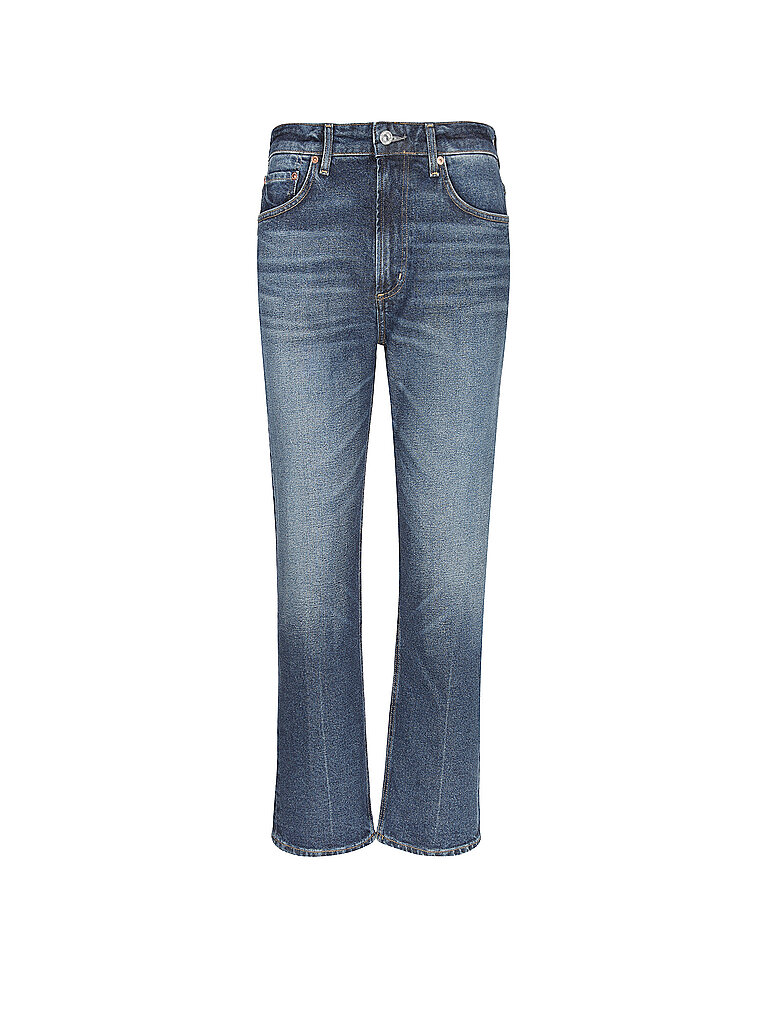 Jeans coupe droite 7/8 ZURIE bleu 25