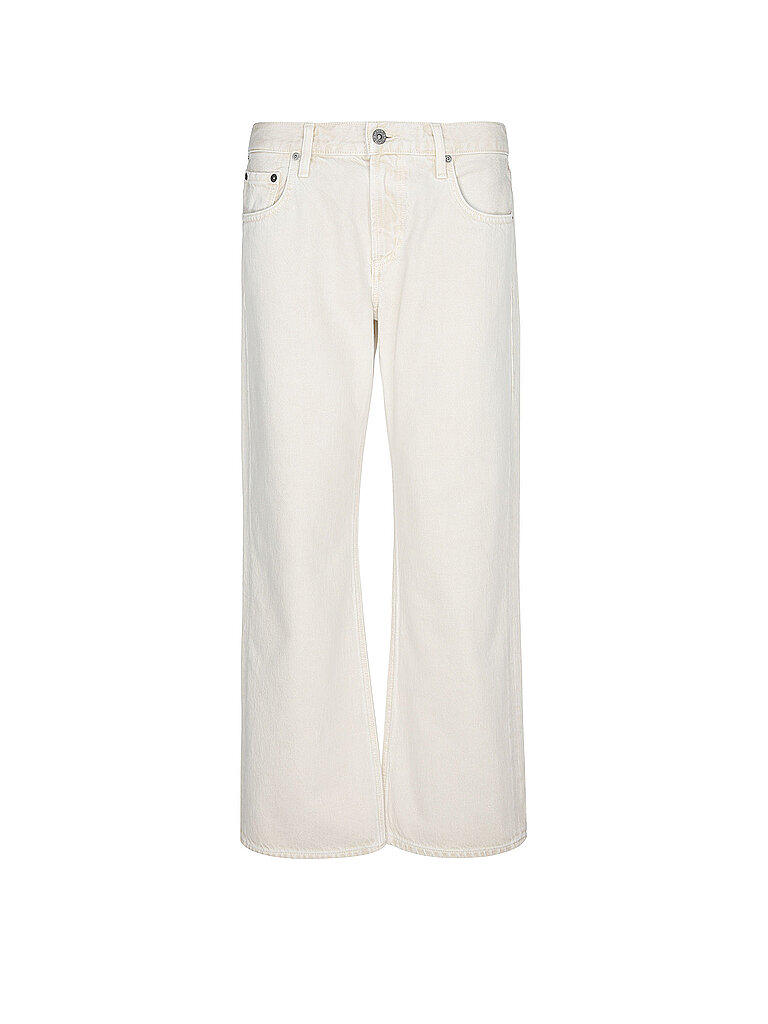 Jeans Coupe Évasée FAYE crème 28