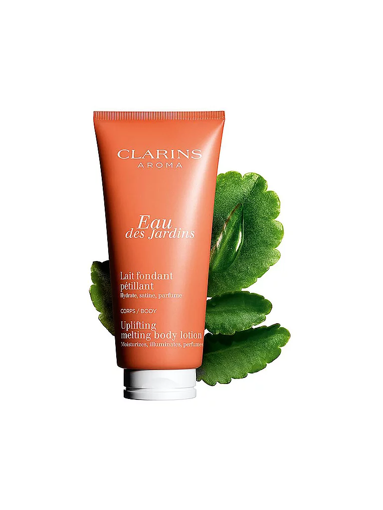 Clarins Eau Des Jardins Uplifting Body Lotion Lait corporel hydratant 200 ml - vue 7
