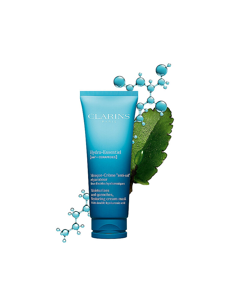 CLARINS Hydra-Essentiel Masque-Crème anti-soif réparateur 75ml