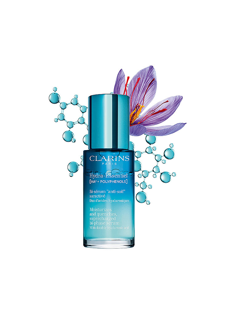 CLARINS Hydra-Essentiel Bi-sérum anti-soif suractivé 30ml