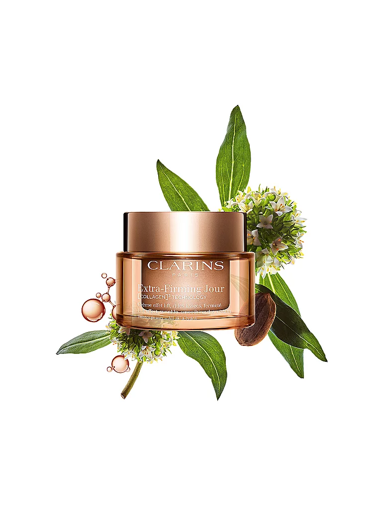 CLARINS Crème visage - Extra-Firming Jour [COLLAGEN]³ TECHNOLOGY Crème Toutes Peaux rechargeable 50ml