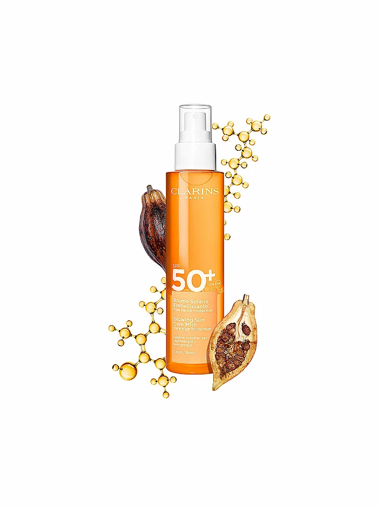 CLARINS Soin solaire - Brume Solaire Embellisante Corps SPF 50+ 150ml