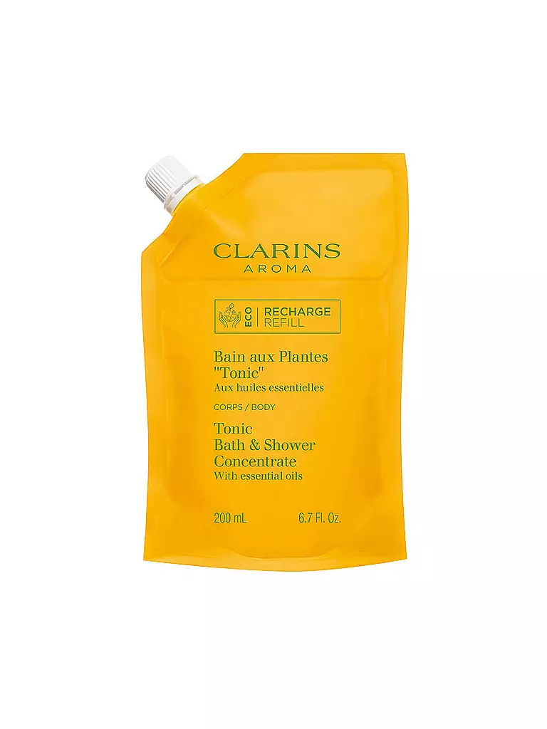 CLARINS | Bain aux Plantes « Tonic » - Recharge 200 ml | Aucune couleur