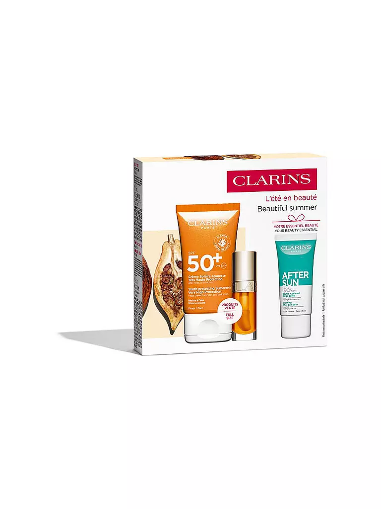 CLARINS | Coffret cadeau - Clarins Soin Solaire SPF50 Set 50ml / 30ml / 7ml | 