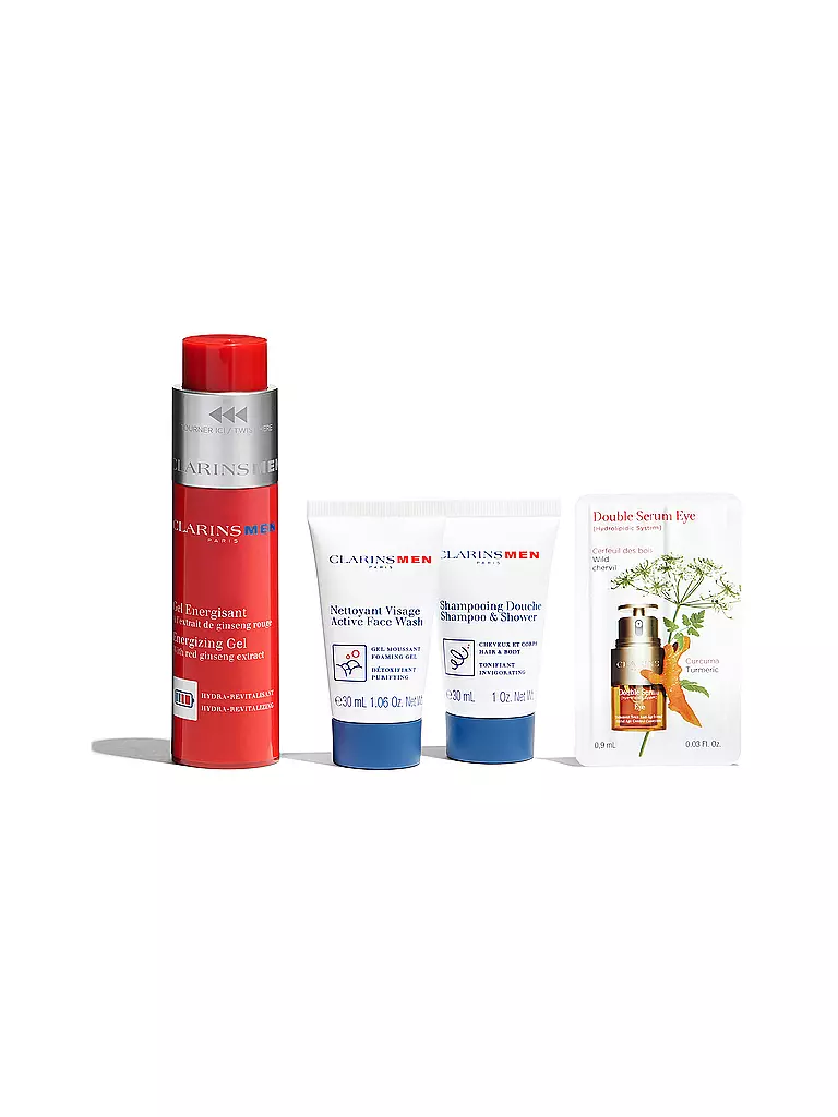 CLARINS | Coffret cadeau - CLARINSMEN Energy Set 2x30ml / 50ml / 0,9 ml | keine Farbe