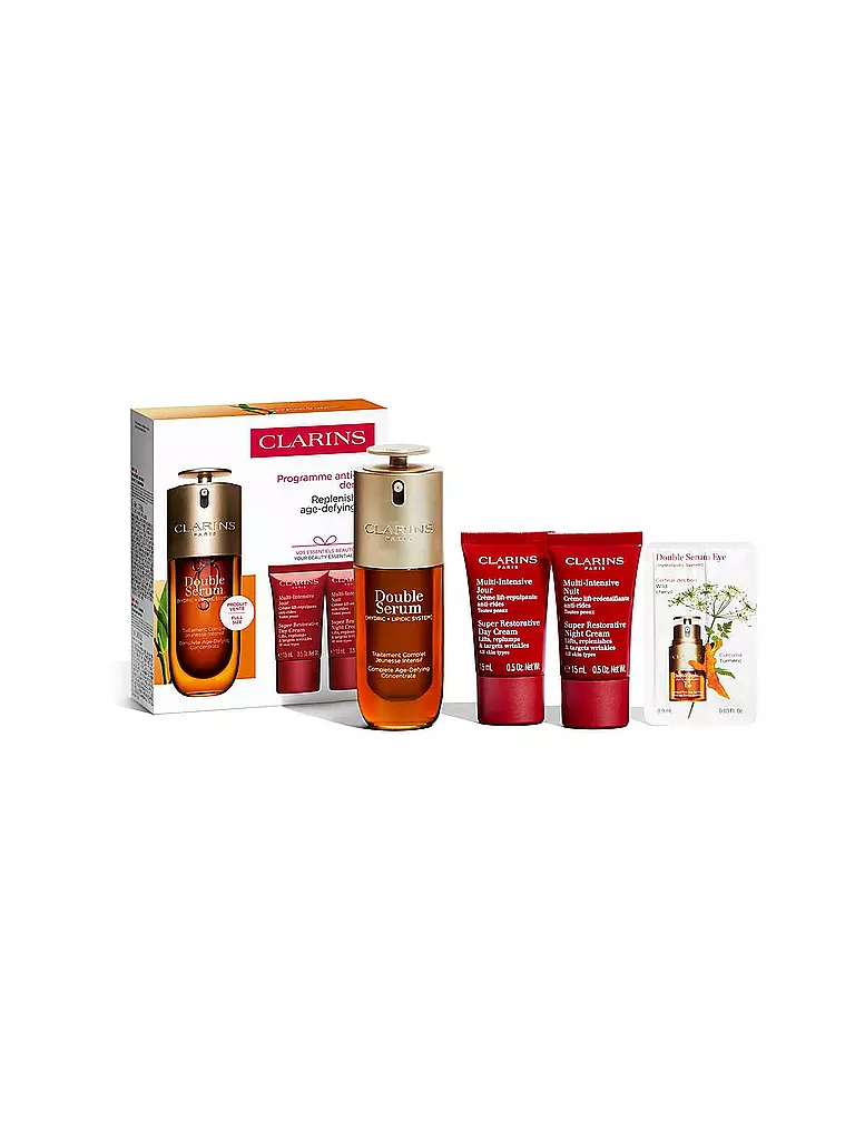CLARINS | Coffret cadeau - Double Serum & Multi-Intensive Set 2x15ml / 50ml / 0,9 ml | keine Farbe