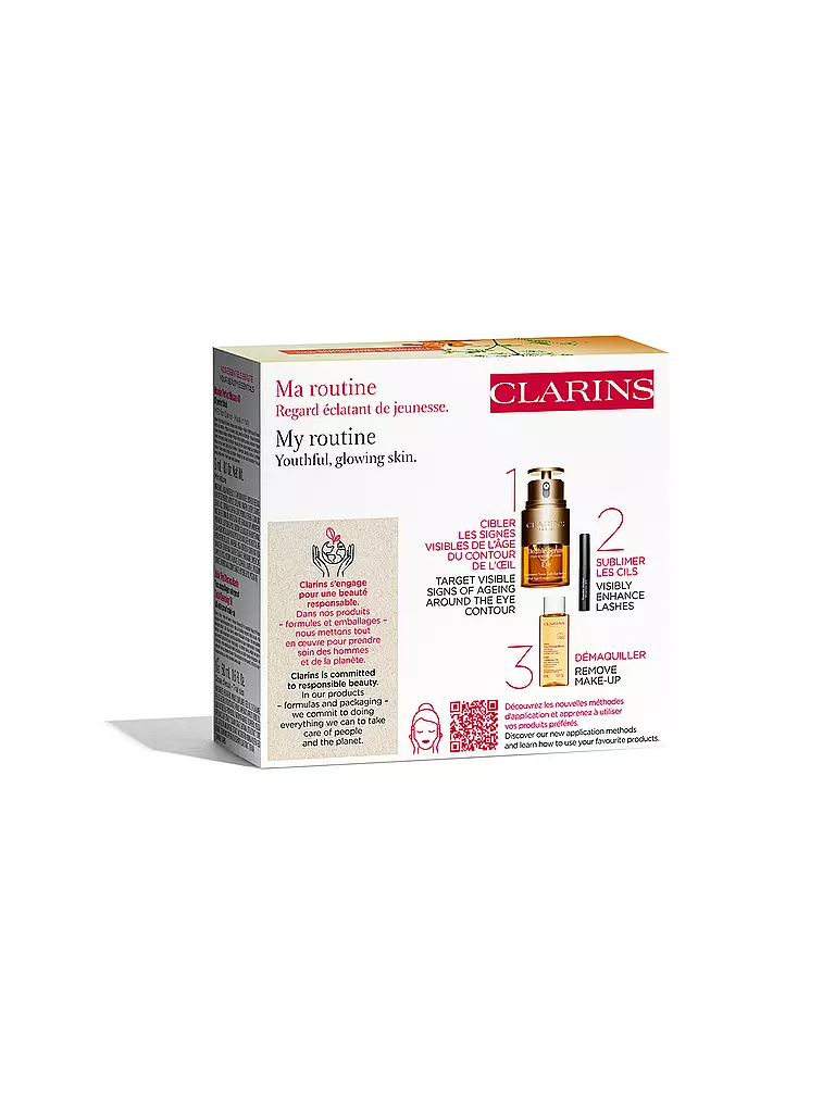 CLARINS | Coffret cadeau - Double Serum Eye Set 50ml / 20ml / 3ml | 