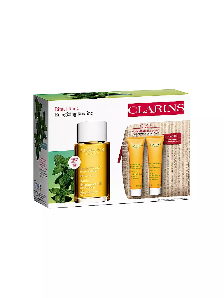 CLARINS | Coffret cadeau - Huile Tonic Aroma-Set 100ml / 30ml | Aucune couleur