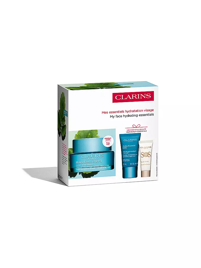 CLARINS | Coffret cadeau - Set Hydra-Essentiel 50ml / 15ml / 10ml | 