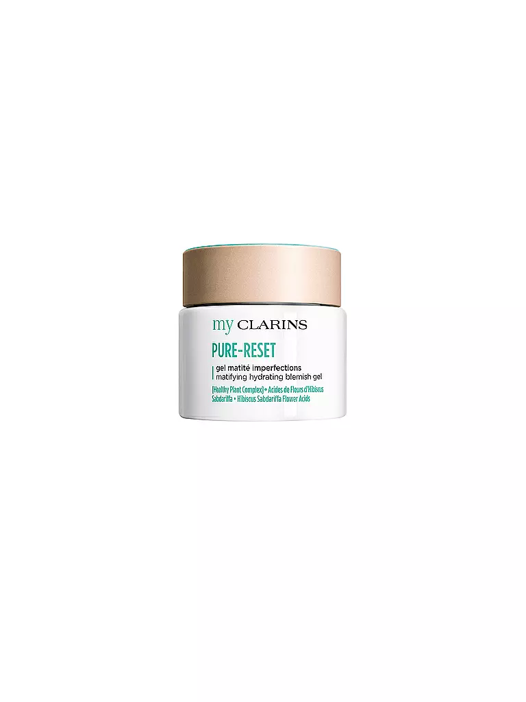 CLARINS | Crème pour le visage - Gel anti-imperfections matifiant et hydratant Pure-Reset | keine Farbe