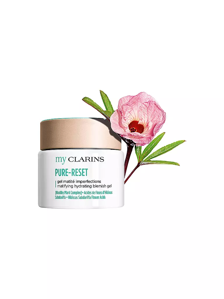 CLARINS | Crème pour le visage - Gel anti-imperfections matifiant et hydratant Pure-Reset | keine Farbe