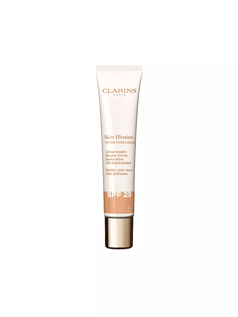 CLARINS | Crème pour le visage - Skin Illusion Tinted Moisturizer SPF 25 02,5 40ml | Camel