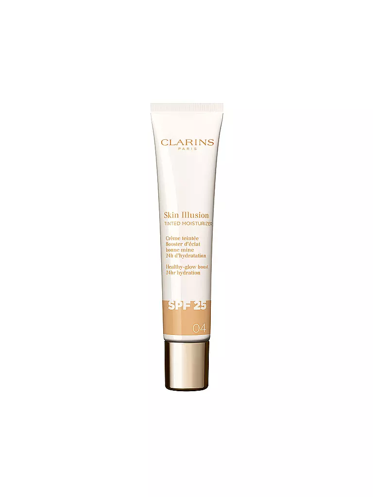 CLARINS | Crème pour le visage - Skin Illusion Tinted Moisturizer SPF 25 04 40ml | Camel