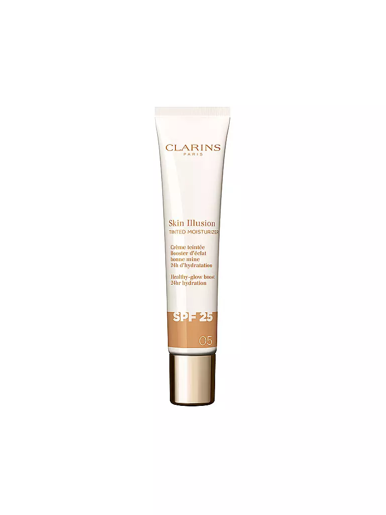 CLARINS | Crème pour le visage - Skin Illusion Tinted Moisturizer SPF 25 05 40ml | Camel