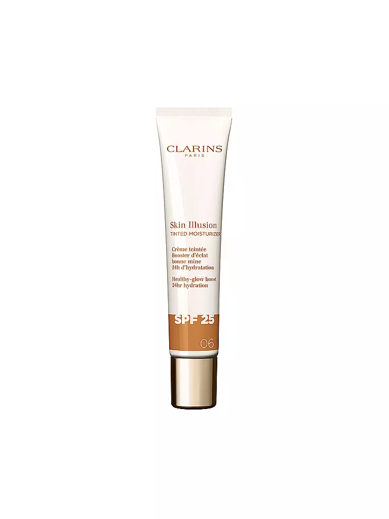 CLARINS | Crème pour le visage - Skin Illusion Tinted Moisturizer SPF 25 06 40ml | Marron clair