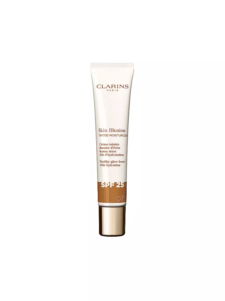 CLARINS | Crème pour le visage - Skin Illusion Tinted Moisturizer SPF 25 07 40ml | Marron clair
