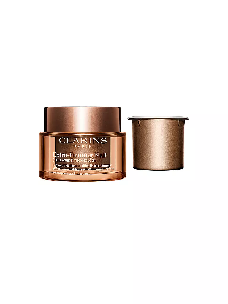 CLARINS | Crème visage - Extra-Firming Nuit [COLLAGEN]³ TECHNOLOGY Crème Toutes Peaux rechargeable 50ml | 