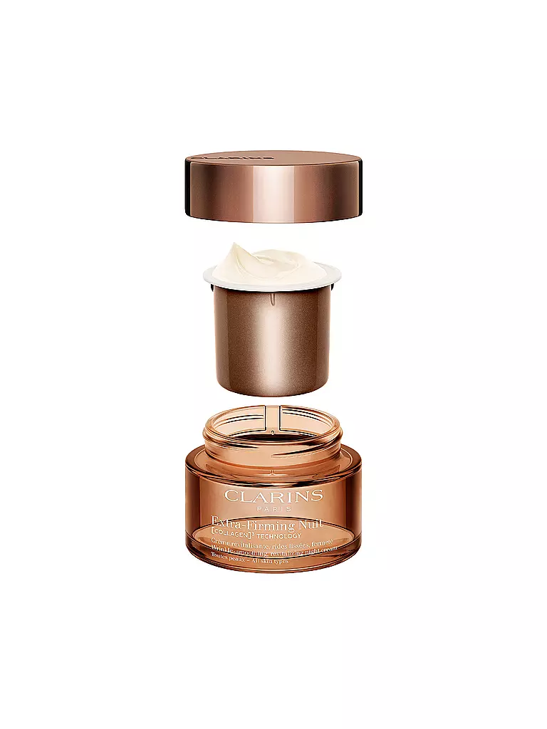 CLARINS | Crème visage - Extra-Firming Nuit [COLLAGEN]³ TECHNOLOGY Crème Toutes Peaux rechargeable 50ml | 
