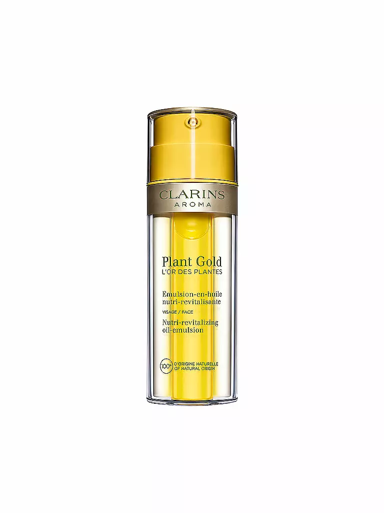 CLARINS | Fluide huileux 2 phases - Clarins Aroma Plant Gold L'or des plantes 35ml | Aucune couleur