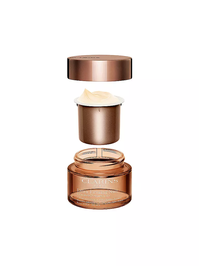 CLARINS | Gesichtscreme - Extra-Firming Nuit [COLLAGEN]³ TECHNOLOGY Crème Peaux sèches refillable 50ml | 