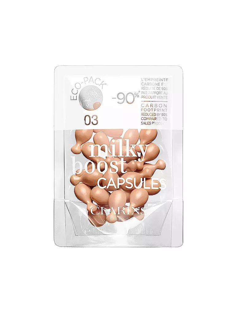 CLARINS | Maquillage - Recharge de capsules Milky Boost (03) 30 pièces | Camel