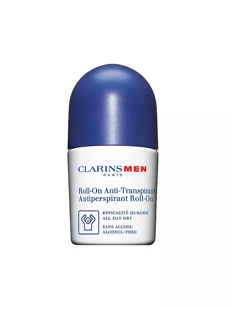 CLARINS | Men - Antiperspirant Déo Roll on - Anti-Transpirant, sans alcool 50ml | keine Farbe