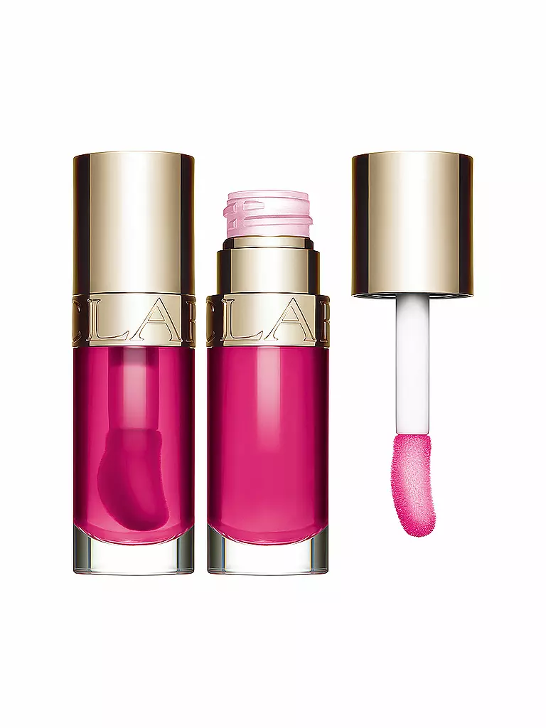 CLARINS | Rouge à lèvres - Lip Comfort Oil (02 Raspberry) Voici l'image originale : | pink