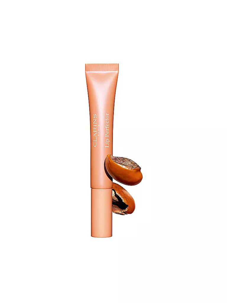 CLARINS | Rouge à lèvres - Natural Lip Perfector (22 Peach Glew) | orange