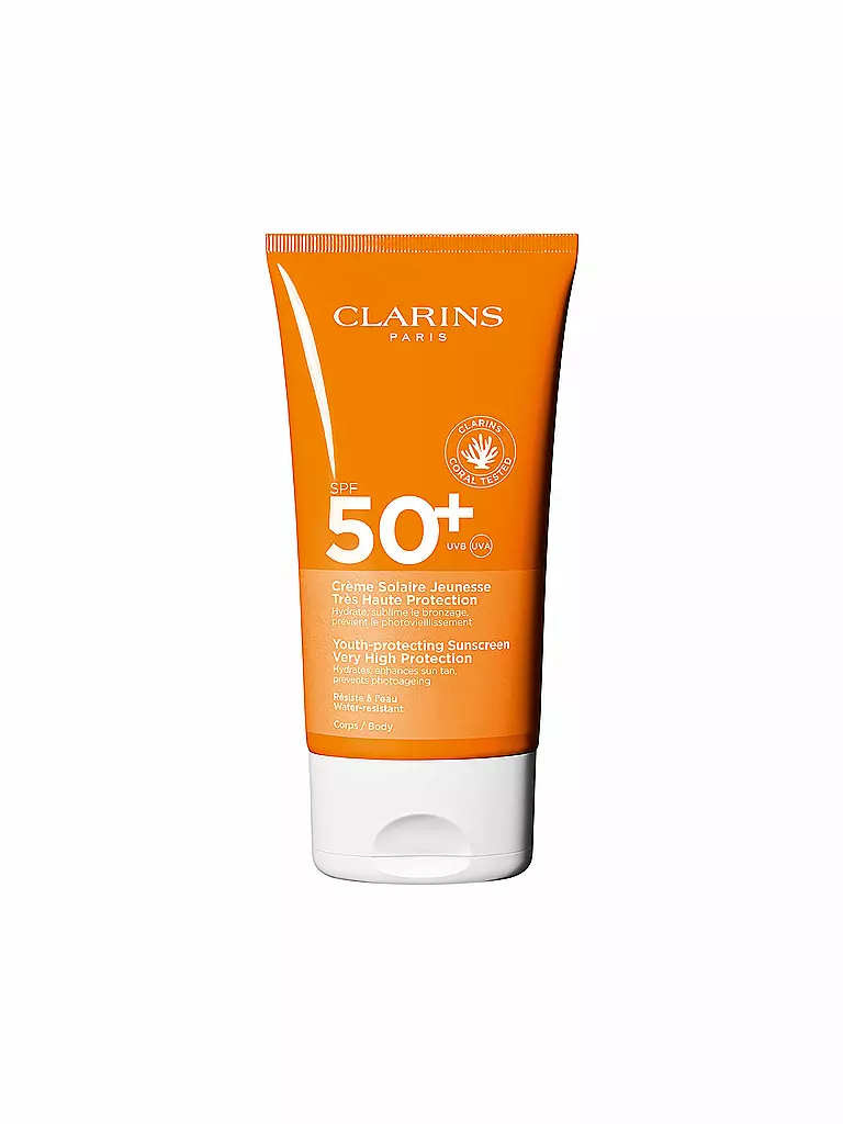 CLARINS | Soin solaire - Crème Solaire Corps SPF 50+ 150ml | Aucune couleur