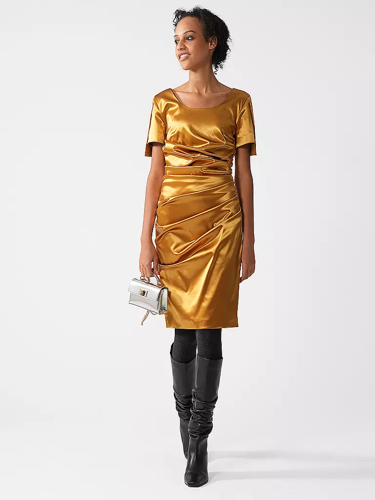 CLAUS TYLER | Robe de soirée AUDRY | gold