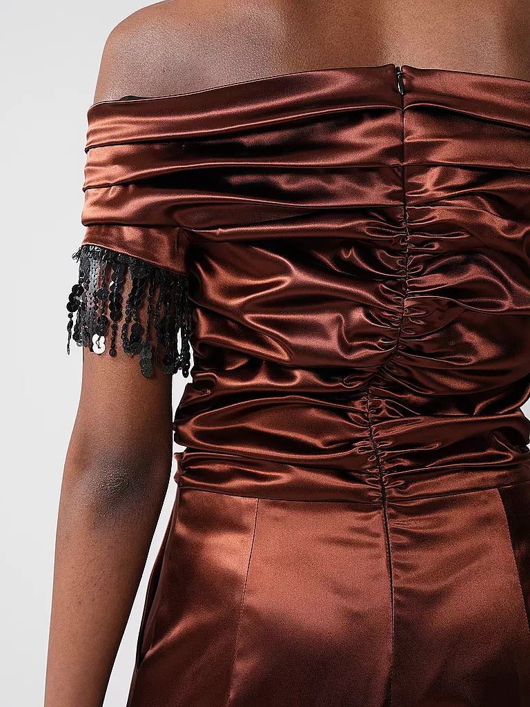 CLAUS TYLER | Robe de soirée | hellbraun