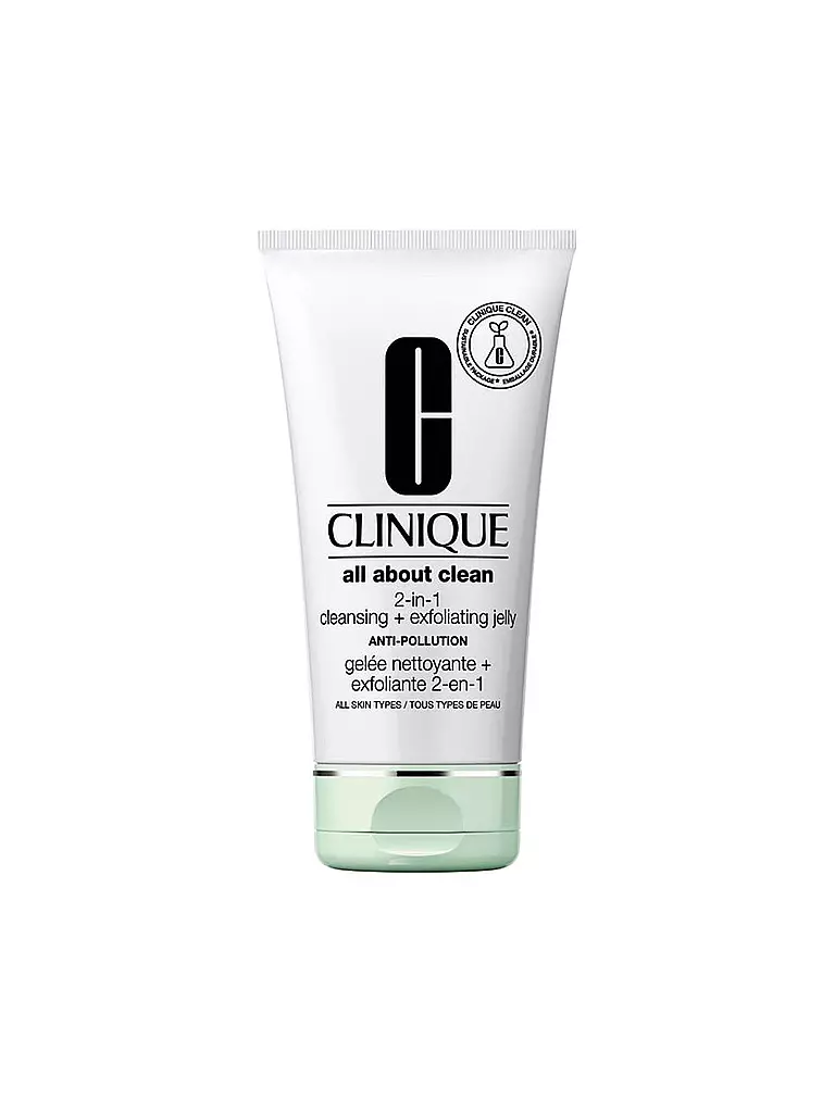 CLINIQUE | All About Clean Gelée Nettoyante + Exfoliante 2-en-1 Anti-Pollution 150ml | keine Farbe