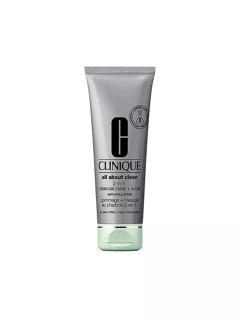 CLINIQUE | All About Clean Masque + Gommage Purifiant Anti-Pollution 2-en-1 100 ml | keine Farbe