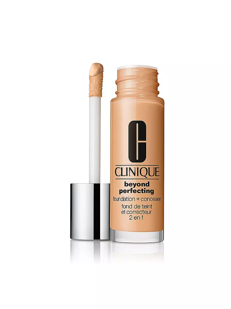 CLINIQUE | Beyong Perfecting Fond de Teint Poudre + Correcteur (A8 Oat) | beige