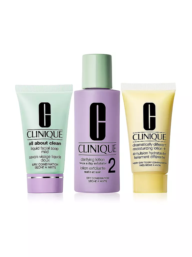 CLINIQUE | Coffret cadeau - Kit de découverte Type de peau 2 Set 2x30ml / 60 ml | keine Farbe